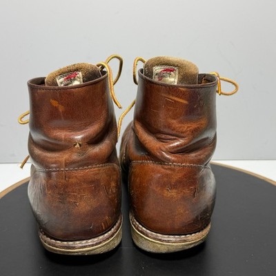 Red Wing 9111 Boots Men Size 10 D Heritage Round Toe Brown Leather USA Workwear Red Wing 9111 Boots Men Size 10 D Heritage Round Toe Brown  main image 2