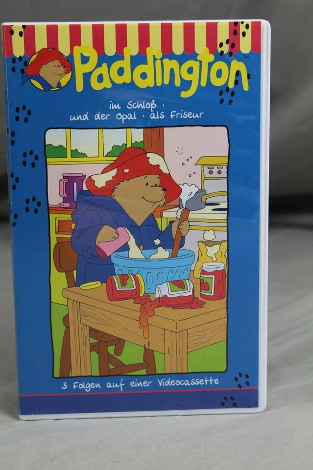 Paddington Kinderfilme - 3 Folgen auf einer VHS Kassette - im Schloß  u.a.  /H - Bild 2 von 4