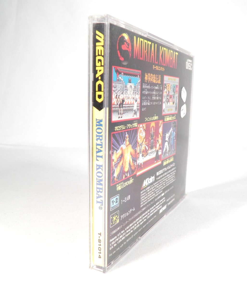 Jeu Vidéo MORTAL KOMBAT Pour Sega Mega-CD - Version Japonaise (Japan) - Très Bon état