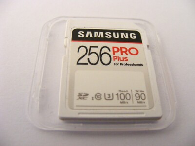 256GB SDXC PRO Plus Class 10  100MB/s ( 256 GB SDXC Card ) SAMSUNG gebraucht