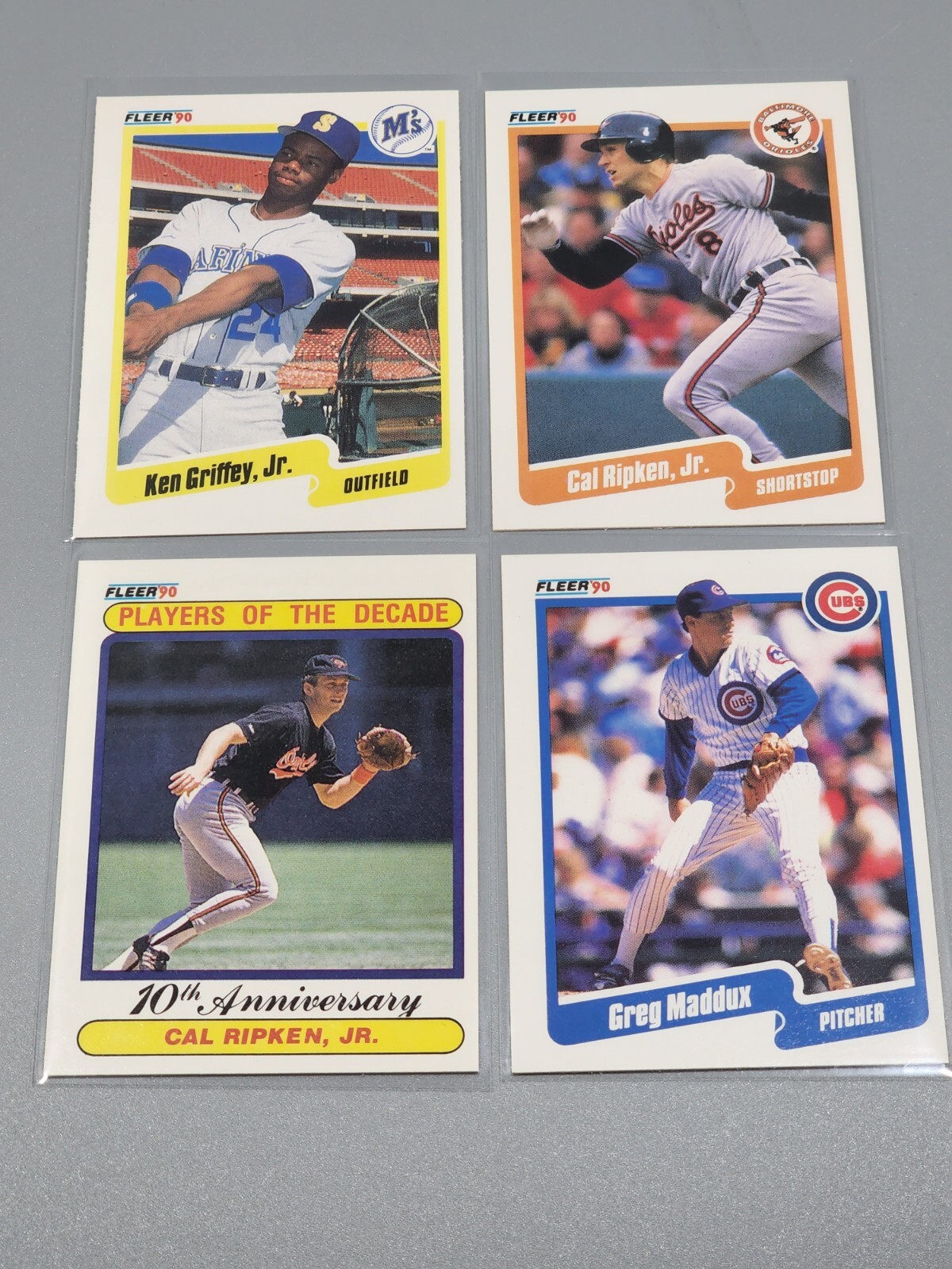 1990 Fleer Most Valuable Baseball Cards Lot Of 4 Fresh out of the Box NM/M  | eBay