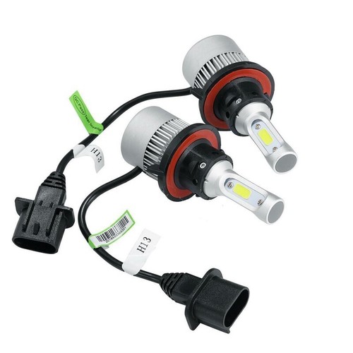 H13 9145 faros LED bombillas antiniebla de haz alto bajo para Dodge Grand Caravan 2008 2009 - Imagen 10 de 12