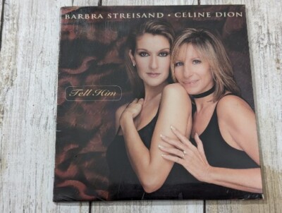 BARBRA STREISAND & CELINE DION Tell Him w/ UNRELEASED CD Single SEALED MINT