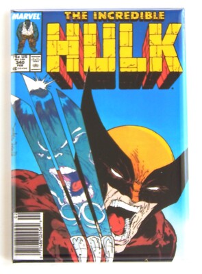 Incredible Hulk #340 FRIDGE MAGNET comic book