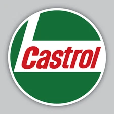 Castrol Vinyl Sticker/Decal -Gas Oil -Vintage -Classic -Rat Rod -Racing -Garage