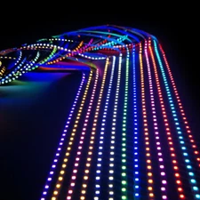 S Shape Sign LED Light Strip 120leds/m Narrow 6mm Flexible Bendable DIY Signs