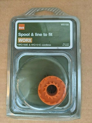 B\u0026Q WX150 STRIMMER SPOOL \u0026 LINE TO FIT 