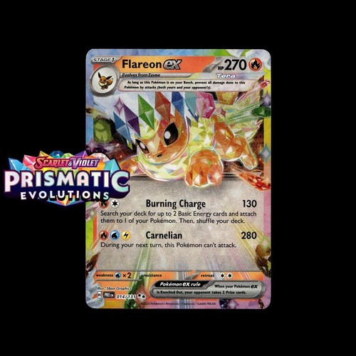 Pokemon Prismatic Evolutions: Choose Your Card! Reverse Holo/Holo EX Full Art NM - Picture 17 of 173