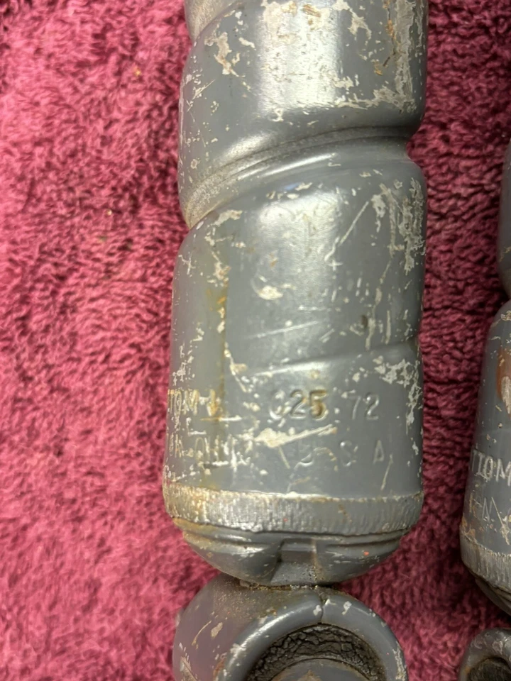 Chevrolet Chevelle y Pontiac GTO 1971 GM amortiguadores en espiral delanteros 3192283 con fecha 025-72 Foto 4 de 4