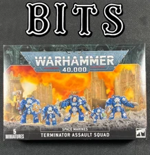 Bits Space Marine Terminator Assault Squad Adeptus Astartes Warhammer 40k