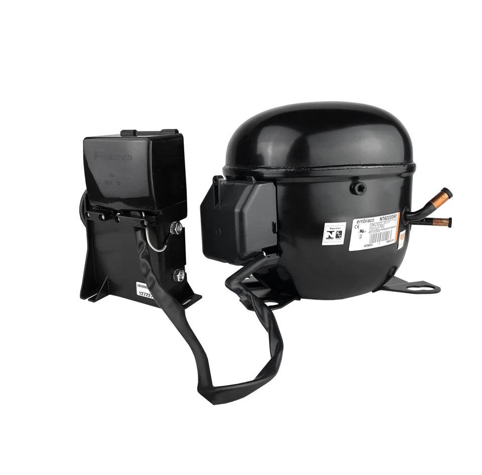 Embraco NT6222GKV1 Compressor 7/8 HP, MBP, R404a, 115V *One Year Warranty - Image 3 of 3