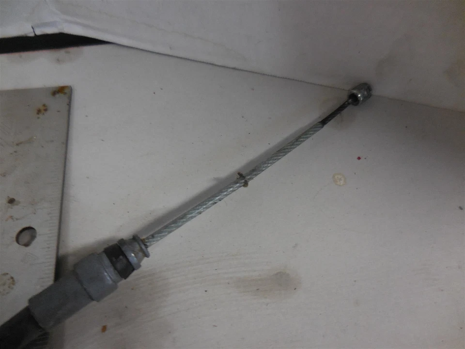 Cable central de freno de estacionamiento de emergencia Jaguar S-Type 2000 2001 usado OEM Foto 2 de 4