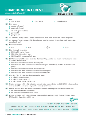 EXCEL SMARTSTUDY - MATHEMATICS YEAR 10 - Picture 7 of 11