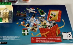 LEGO 40222 Christmas Build-Up COUNT DOWN ADVENT 2016 Creator Used With Box Read