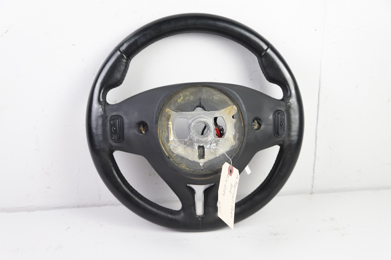 2014 - 2016 MASERATI GHIBLI M157 OEM STEERING WHEEL | BLACK LEATHER *WEAR*