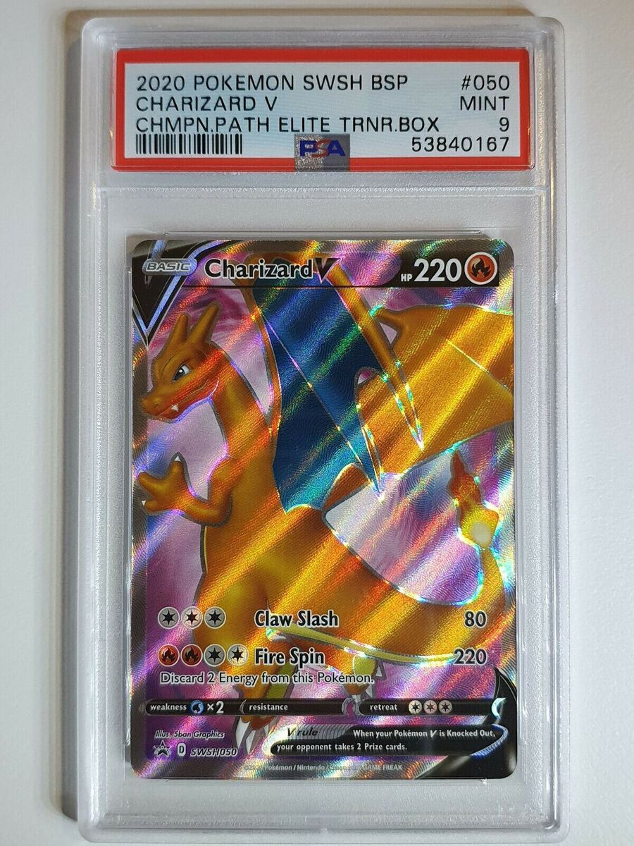 Pokemon Charizard V SWSH050 Champions Path Promo - PSA 9 | eBay Pokemon Charizard V SWSH050 Champions Path Promo - PSA 9 | eBay