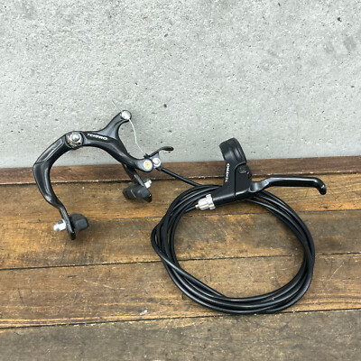 Old School BMX Freestyle Brake Caliper Front Tektro Black 90s 00s Lever  Cable