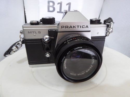 Vintage Praktica MTL5 analoge Spiegelreflexkamera 35 mm mit Objektiv 50 mm f/2,8 funktioniert gut