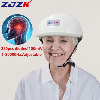 1070nm NIR Light Treatment Stroke Photobiomodulation Brain Helmet for Parkinsons