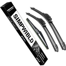 3 wipers Replacement for 2007-2012 Hyundai Santa Fe/2013-2016