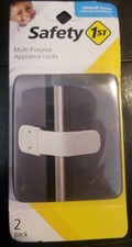 Safety First - Multi-Purpose Appliance Lock 2 Pack - White - Brand New