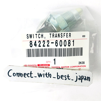 TOYOTA GENUINE 84222 - 60081 Transfer Indicator Switch | eBay