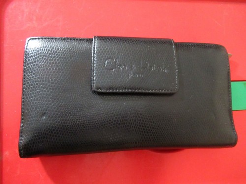 CLEO & PATEK Black Leather Women's Wallet - Picture 3 of 11