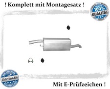 Endschalldämpfer für Ford Fusion 1.6 TDCi Bj.09.04-11.05 Auspuff Montagesatz