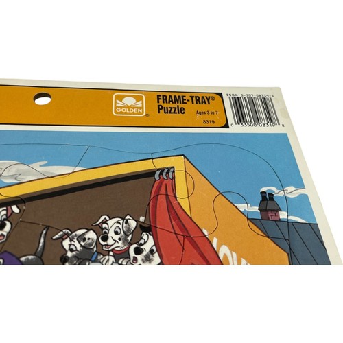 101 Dalmatians Frame Tray Puzzle Disney Golden 20 Pieces - Picture 4 of 6