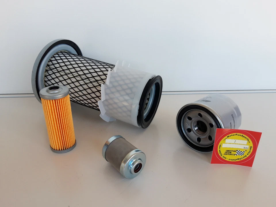 MOTORFUNSPORTS Filter Set (klein) passend für Yanmar VIO 10 mit Motor 2TNE68