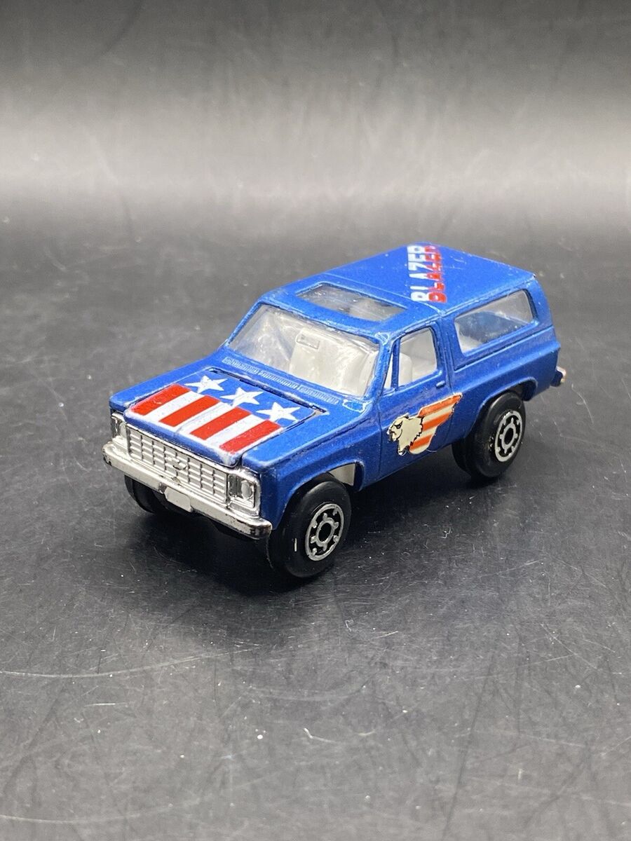 1980 Zylmex Zee Toys Chevy Blazer Blue P359 Hong Kong 4x4 1980 Zylmex Zee Toys Chevy Blazer Blue P359 Hong Kong 4x4