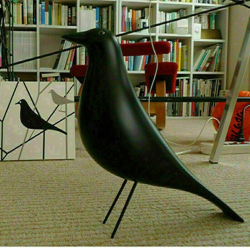 Retro VITRA EAMES House Bird Pigeon Dove Desk Ornament Resin Home Office Decor - Picture 2 of 8