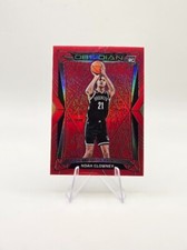 Noah Clowney 2023-24 Panini Obsidian RC Red Flood SP #68 Nets