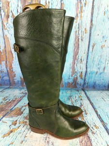 frye green boots