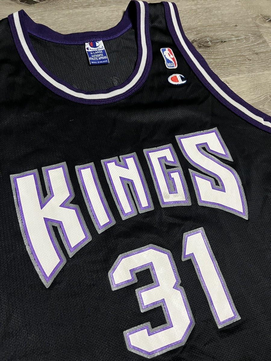 Vintage Champion Jersey Sacramento Kings Scott Pollard #31 Sz 48