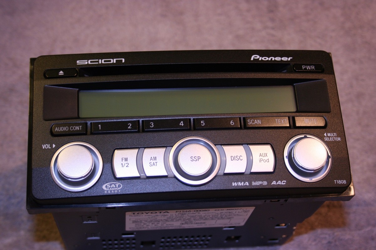 Toyota 2008-2014 Scion TC XB XD Am FM Satellite Radio Mp3 CD