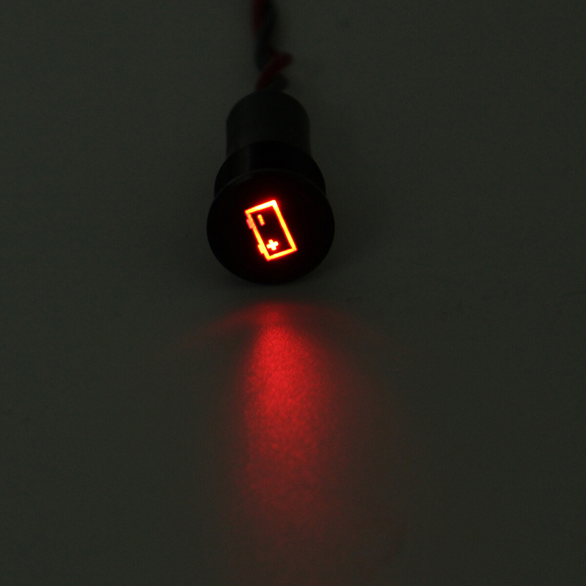 Metal 12-36V 10mm LED Dash Pilot Panel Indicator Warning Light Lamp Car Boat Van