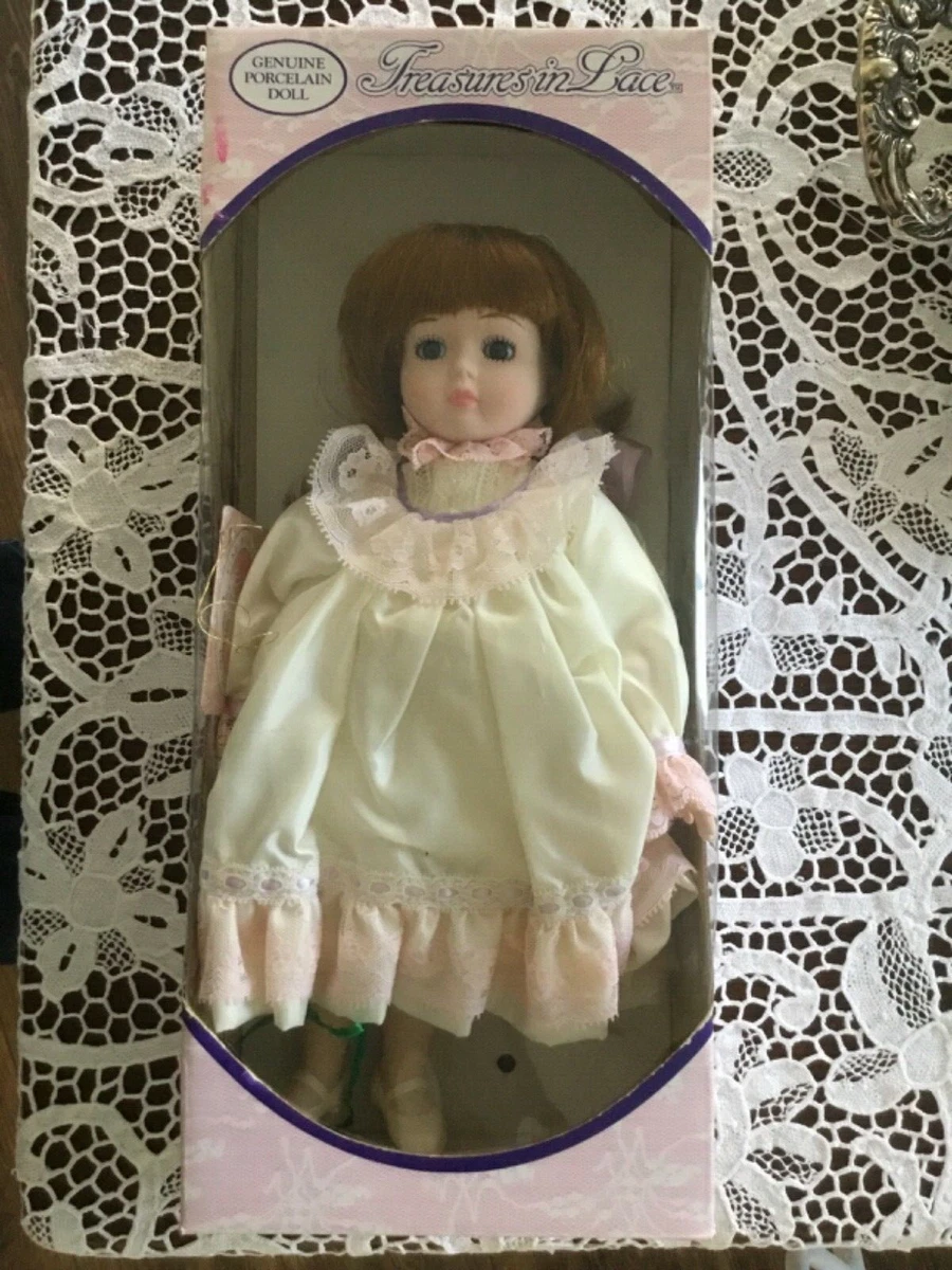 Treasures in lace genuine porcelain doll sales
