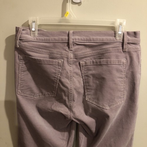 Ann Taylor LOFT moderne skinny Cordhose Crystal Mauve/Pflaume - Größe 6/28 - Bild 4 von 8