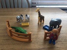 playmobil wild animal enclosure