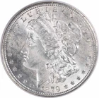 1879-S Morgan Silver Dollar Choice BU Uncertified #1258