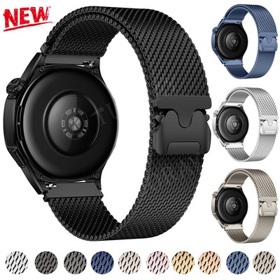 Milanese Armband für Samsung Galaxy Active 2 1 FE 7 6 5 4 /3 45/46/42/41/40mm S3