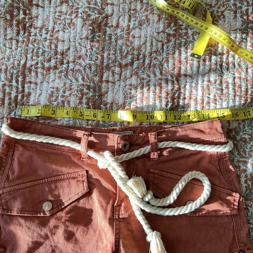 Cinturón de cuerda corta con puños náuticos Free People terracota talla 0 - Imagen 5 de 8