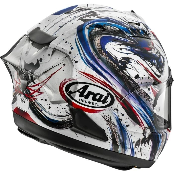 Arai RX-7V EVO Replica Full Face Motorcycle Helmet - Kiyonari Trico S - Image 2 of 2