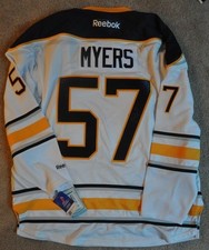 Autographed Tyler Myers jersey Buffalo Sabres Reebok 