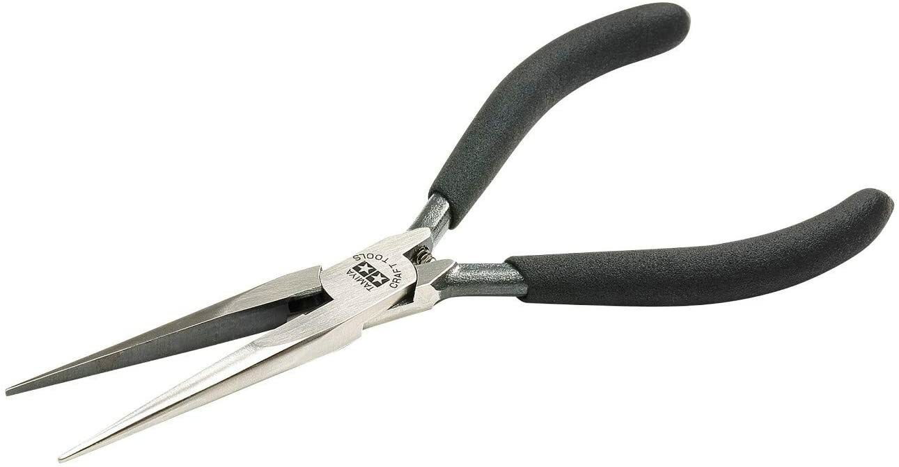 TAMIYA CRAFT TOOLS- STRUMENTI NEEDLE NOSE WITH CUTTER PINZA BECCHI LUNGHI 74146