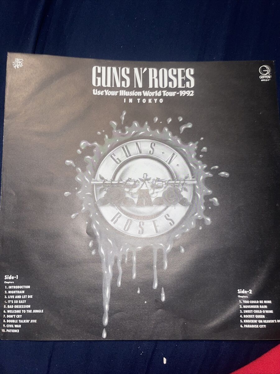 GUNS N' ROSES Use Your Illusion World Tour In Tokyo 1992 GUNS N' ROSES Use Your Illusion World Tour In Tokyo 1992