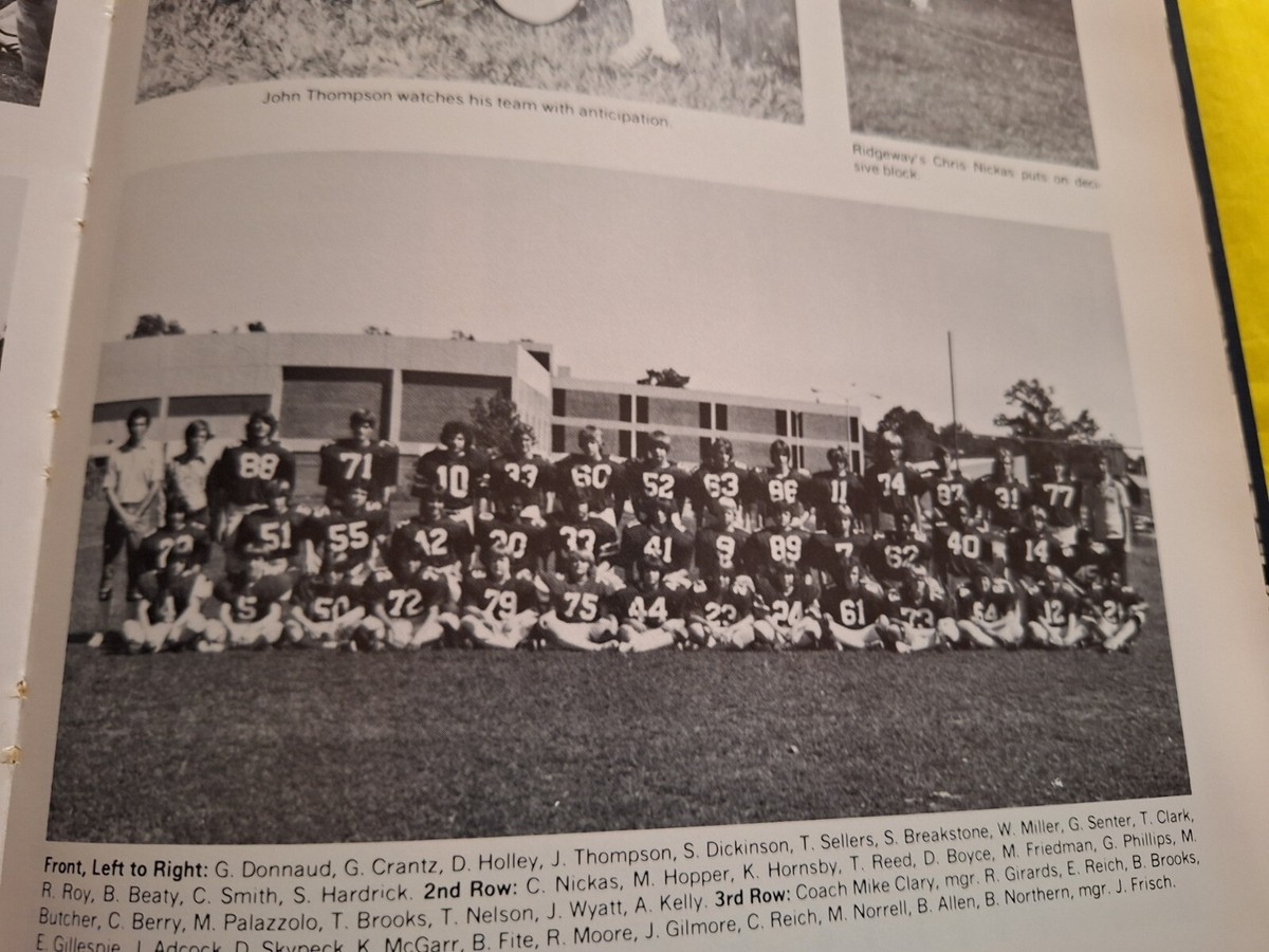 1 Ridgeway High School 1978 or 1979 YEARBOOK ANNUAL 