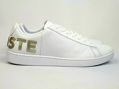 Lacoste Carnaby Evo 0120 'White Gold' Premium Leather (US11) stan limited smith