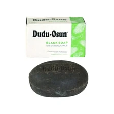 Dudu Osun Raw African Black Soap Natural Anti-Acne Fungus Eczema Psoriasis